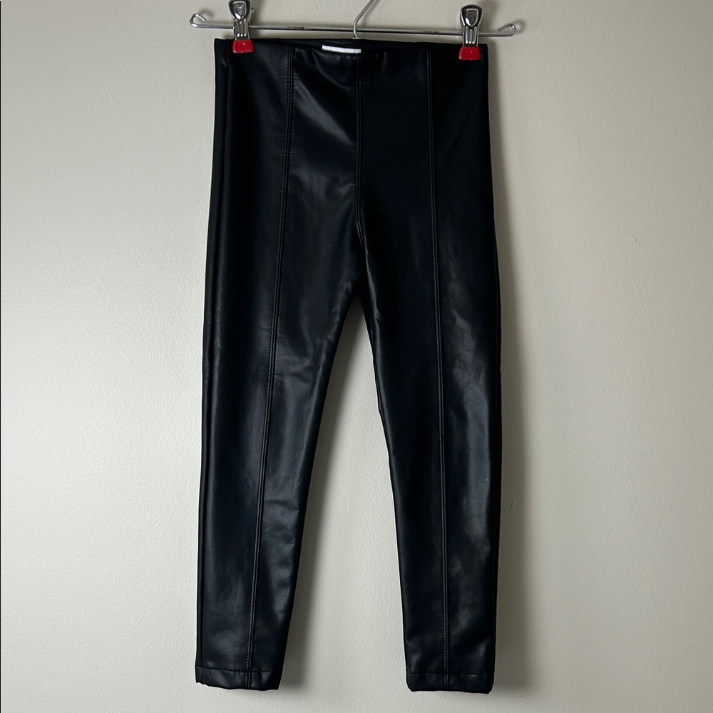 Mayoral Black Kids Leggings Size 6